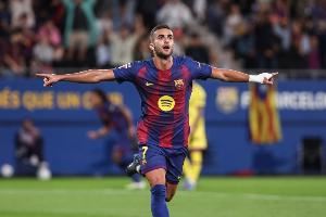 巴萨官方：费兰可以出战奥林匹亚科斯，克里斯滕森因病缺席